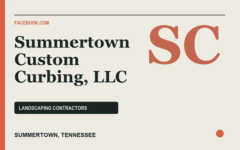 Summertown Custom Curbing, LLC in Summertown, Tennessee