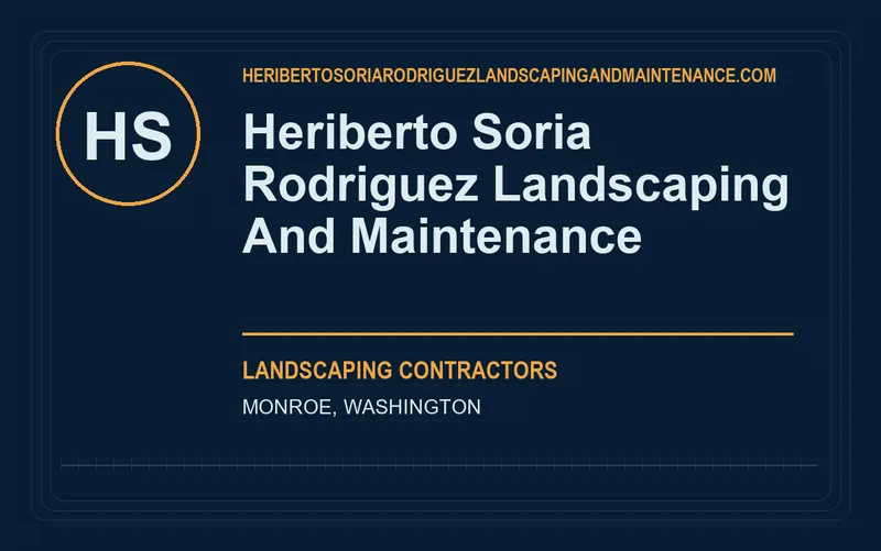Heriberto Soria Rodriguez Landscaping And Maintenance in Monroe, Washington