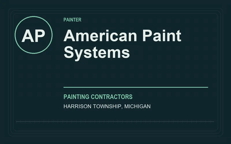 American Paint Systems in Harrison Township, Michigan