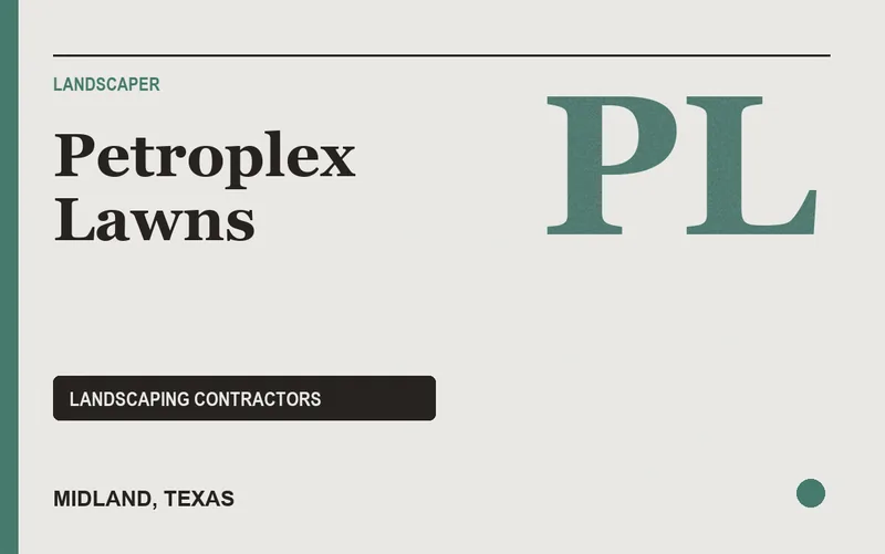 Petroplex Lawns in Midland, Texas