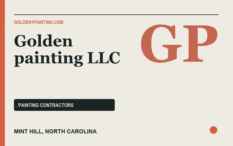 Golden painting llc in Mint Hill, North Carolina