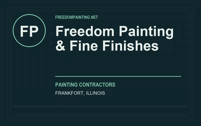 Freedom Painting & Fine Finishes in Frankfort, Illinois