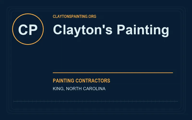 Clayton's Painting in King, North Carolina
