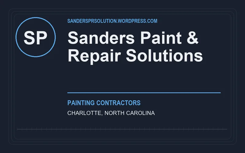 Sanders Paint & Repair Solutions in Charlotte, North Carolina