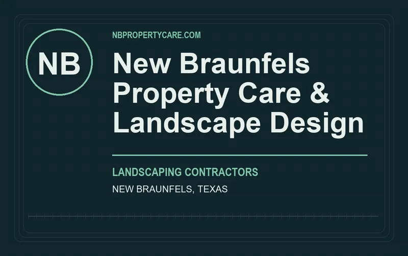 New Braunfels Property Care & Landscape Design in New Braunfels, Texas