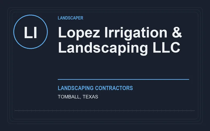 Lopez Irrigation & Landscaping LLC in Tomball, Texas