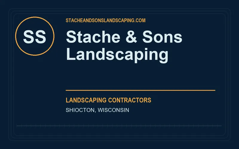 Stache & Sons Landscaping in Shiocton, Wisconsin