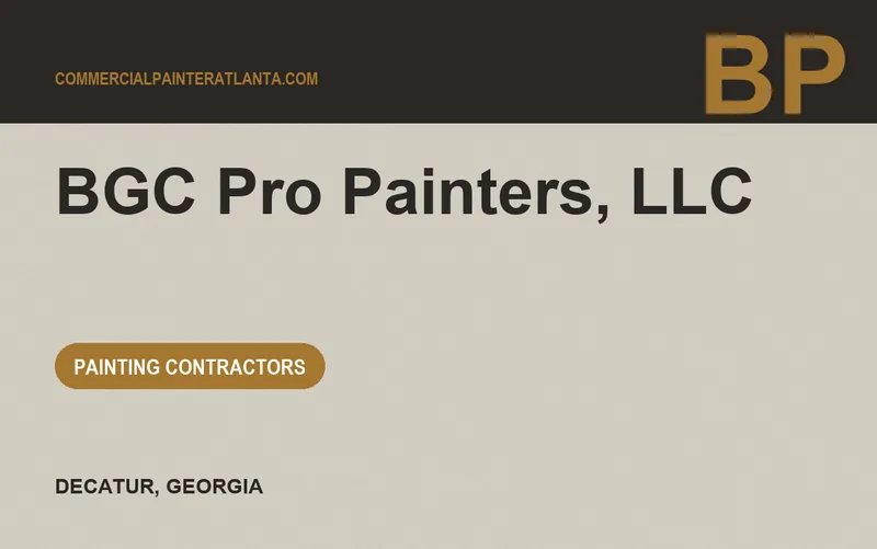 BGC Pro Painters, LLC in Decatur, Georgia