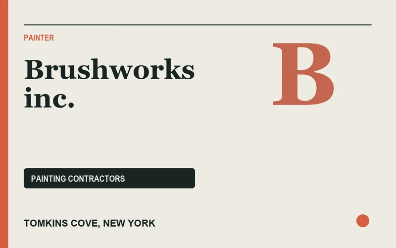 Brushworks inc. in Tomkins Cove, New York