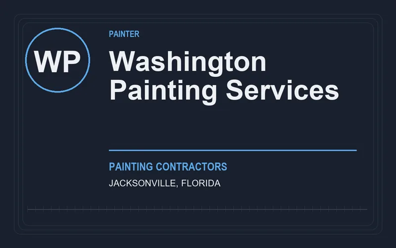 Washington Painting Services in Jacksonville, Florida