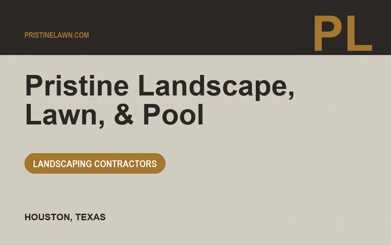 Pristine Landscape, Lawn, & Pool in Houston, Texas