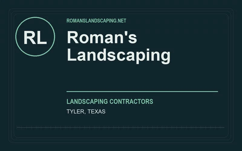 Roman's Landscaping in Tyler, Texas