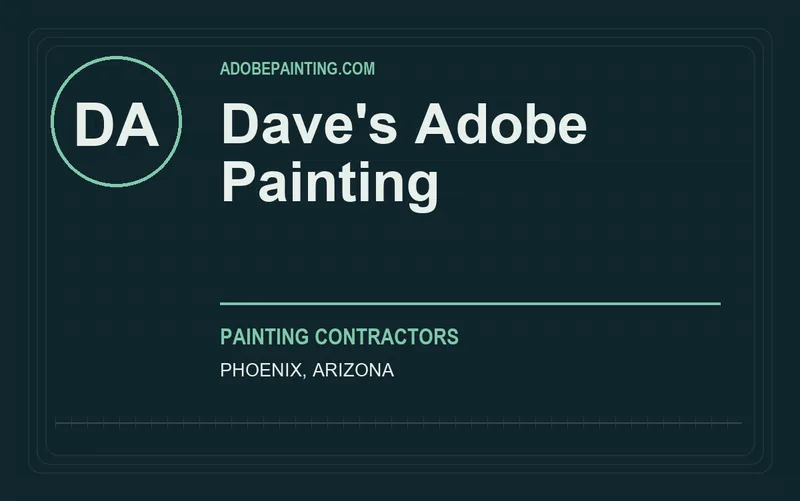 Dave's Adobe Painting in Phoenix, Arizona