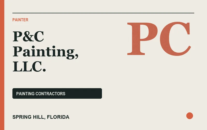 P&C Painting, LLC. in Spring Hill, Florida