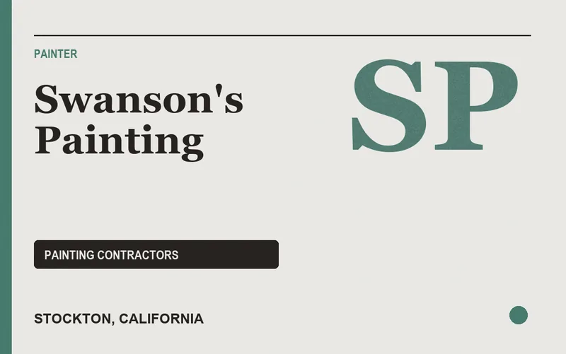 Swanson's Painting in Stockton, California