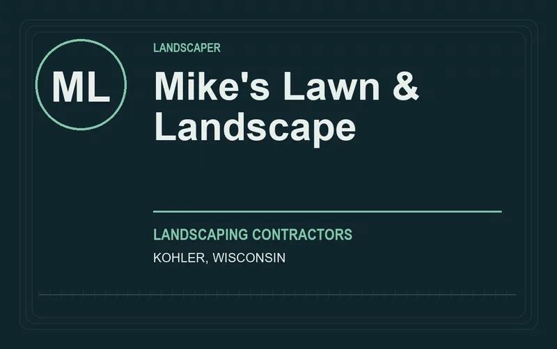 Mike's Lawn & Landscape in Kohler, Wisconsin