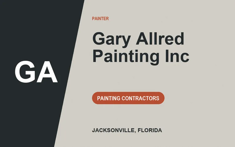 Gary Allred Painting Inc in Jacksonville, Florida