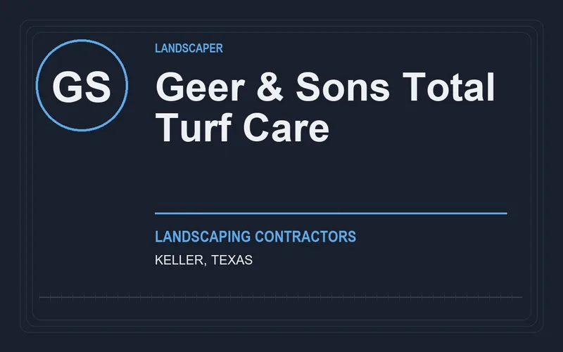 Geer & Sons Total Turf Care in Keller, Texas