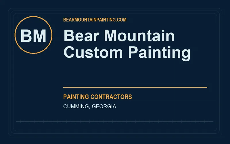 Bear Mountain Custom Painting in Cumming, Georgia