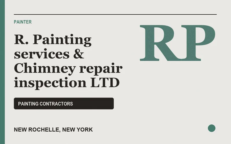 R. Painting services & Chimney repair inspection LTD in New Rochelle, New York