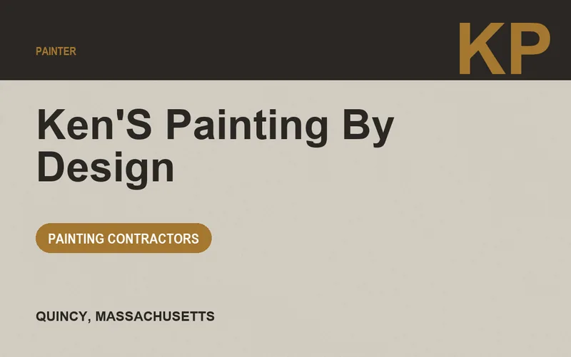 ken's painting by design in Quincy, Massachusetts