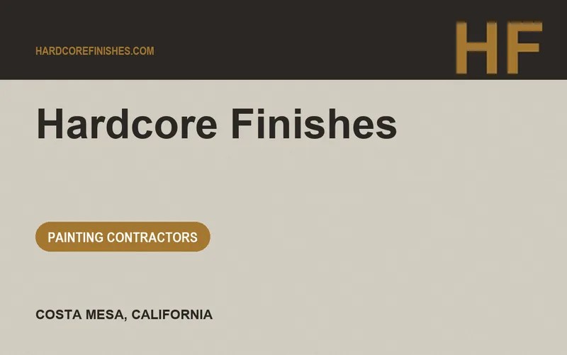 Hardcore Finishes in Costa Mesa, California