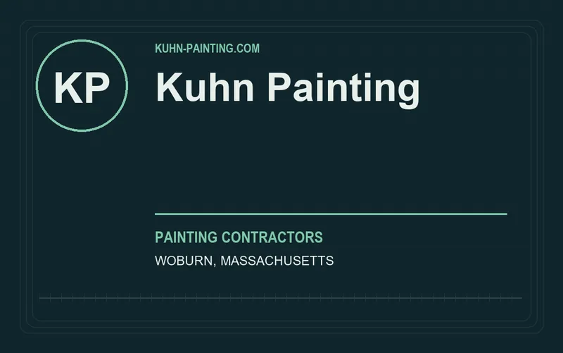 Kuhn Painting in Woburn, Massachusetts