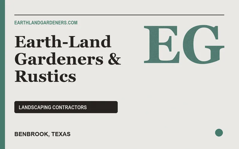 Earth-Land Gardeners & Rustics in Benbrook, Texas