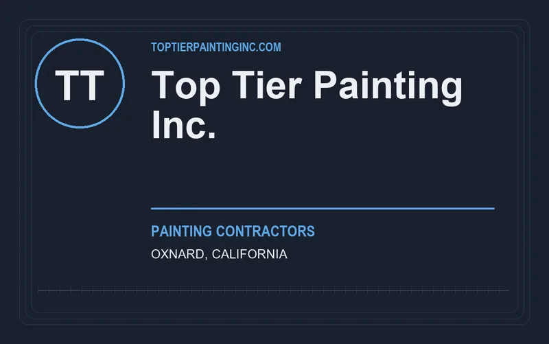 Top Tier Painting Inc. in Oxnard, California
