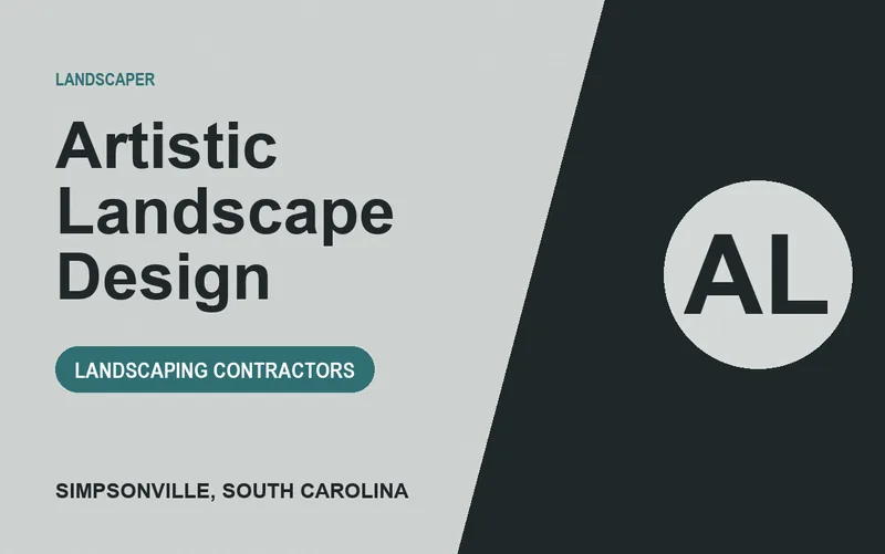 Artistic Landscape Design in Simpsonville, South Carolina