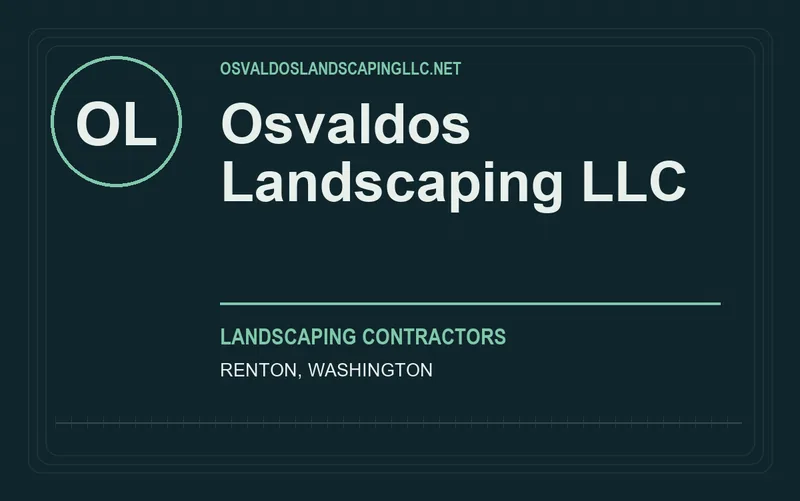Osvaldos Landscaping LLC in Renton, Washington