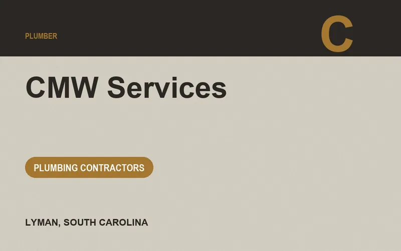CMW Services in Lyman, South Carolina