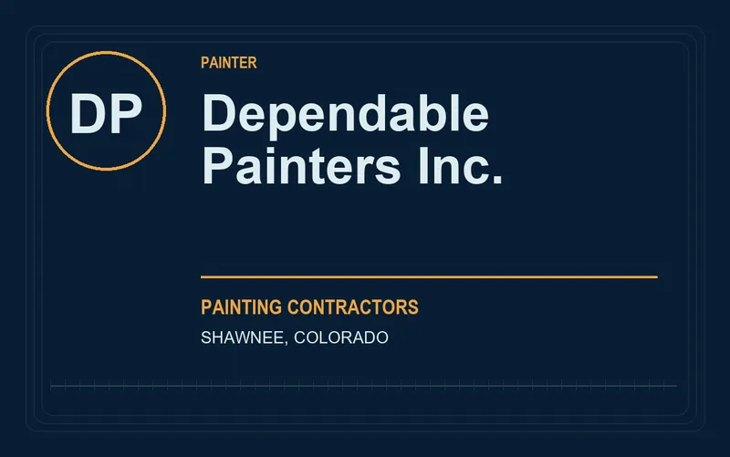 Dependable Painters Inc. in Shawnee, Colorado