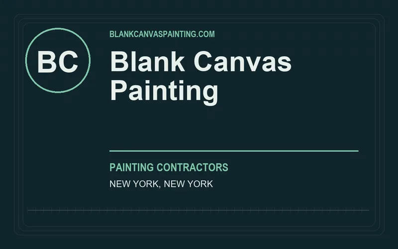 Blank Canvas Painting in New York, New York