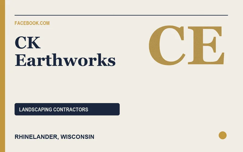 CK Earthworks in Rhinelander, Wisconsin
