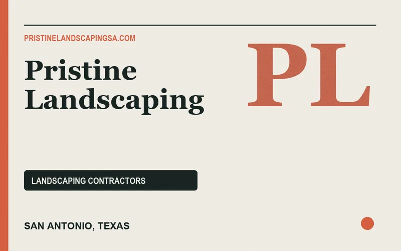 Pristine Landscaping in San Antonio, Texas