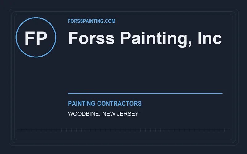 Forss Painting, Inc in Woodbine, New Jersey