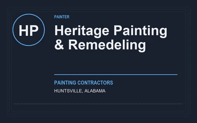 Heritage Painting & Remedeling in Huntsville, Alabama