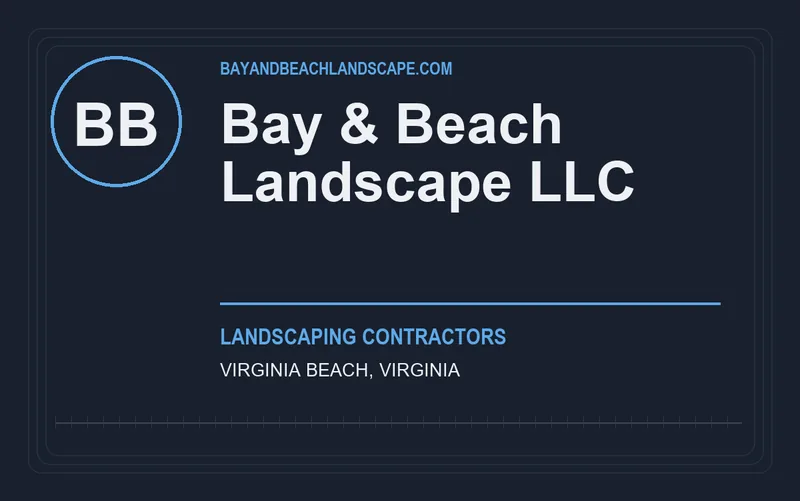 Bay & Beach Landscape LLC in Virginia Beach, Virginia