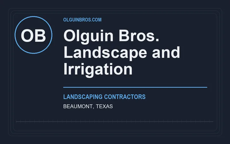 Olguin Bros. Landscape and Irrigation in Beaumont, Texas