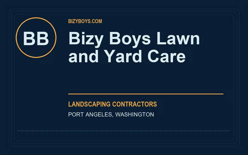 Bizy Boys Lawn and Yard Care in Port Angeles, Washington