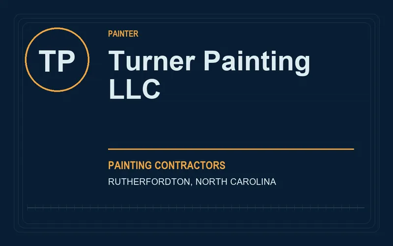 Turner Painting LLC in Rutherfordton, North Carolina