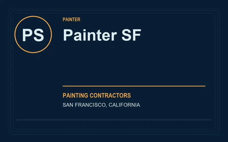 Painter SF in San Francisco, California