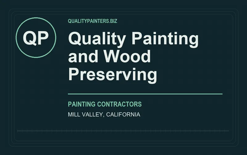 Quality Painting and Wood Preserving in Mill Valley, California