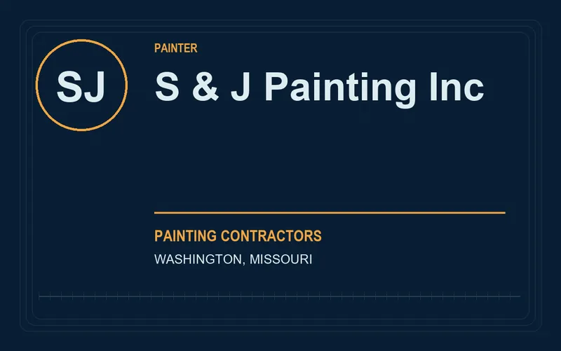 S & J Painting Inc in Washington, Missouri