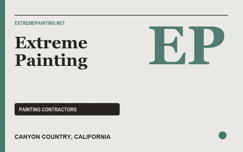 Extreme Painting in Canyon Country, California