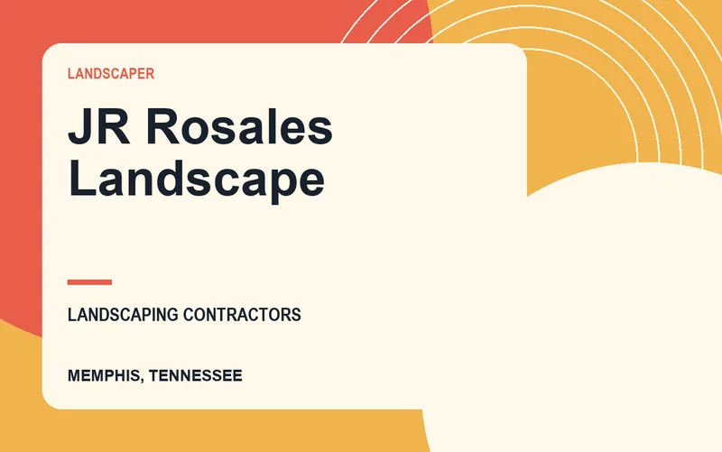 JR Rosales Landscape in Memphis, Tennessee
