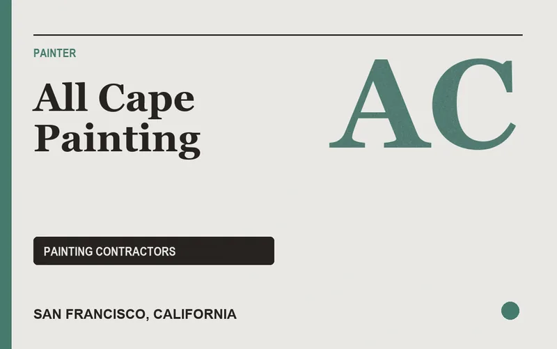 All Cape Painting in San Francisco, California