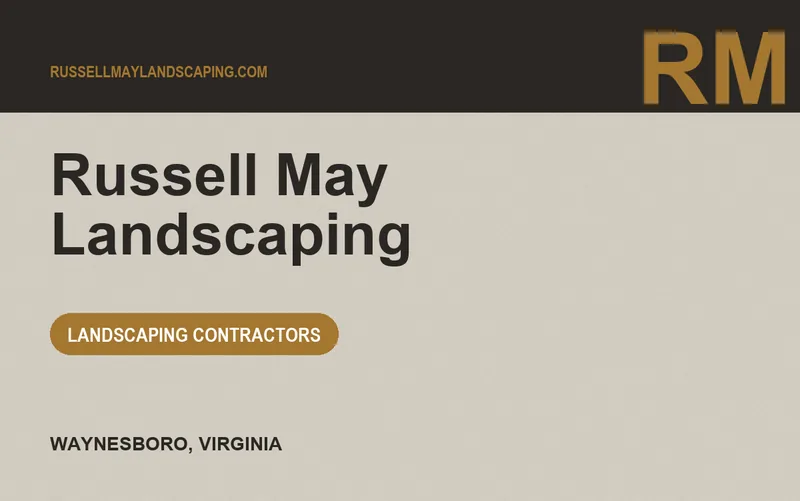 Russell May Landscaping in Waynesboro, Virginia