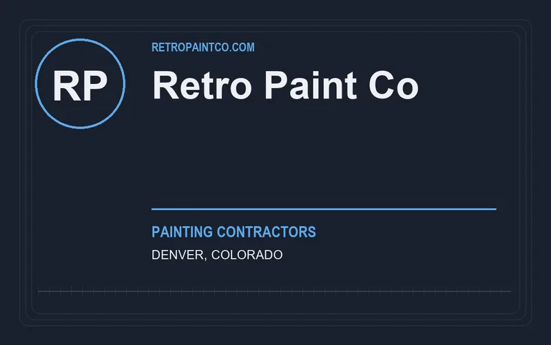 Retro Paint Co in Denver, Colorado